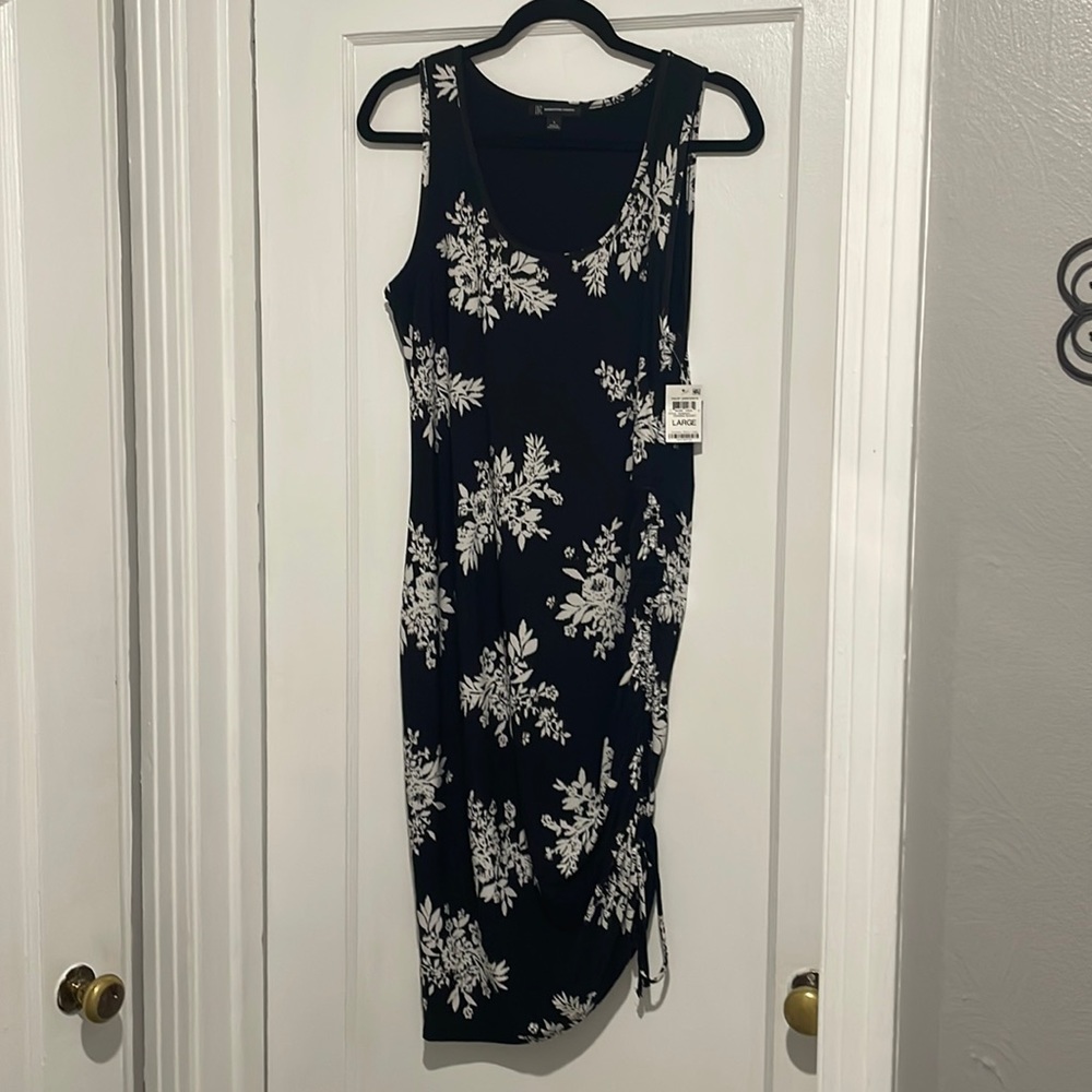 Women's Sleeveless Side Ruched Dress